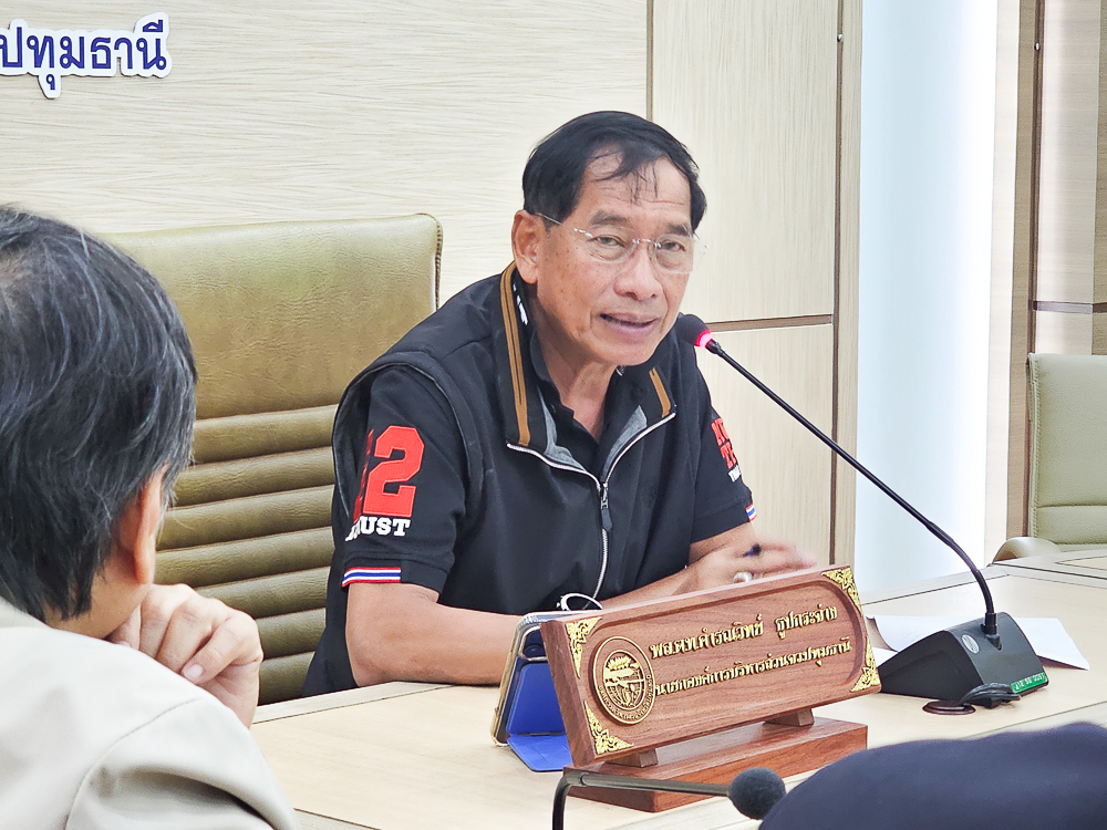 จับมือ อบจ. ปทุม เดินหน้า รถเมล์ไฟฟ้า ยกระดับขนส่งสาธารณะ : พล.ต.ท.คำรณวิทย์ ธูปกระจ่าง